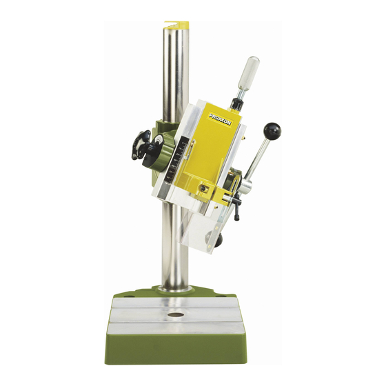 Proxxon BFB 2000 Gebrauchsanleitung