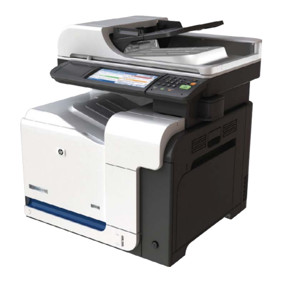 HP Color LaserJet CM3530 MFP Handbuch