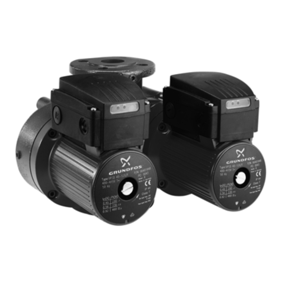 Grundfos UPS 200 series Montage- Und Betriebsanleitung