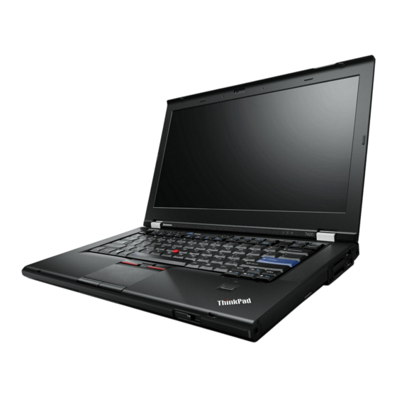 Lenovo ThinkPad T420 Benutzerhandbuch