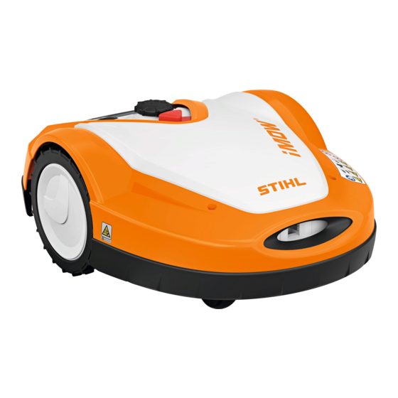 Stihl iMOW RMI 632 Kurzanleitung