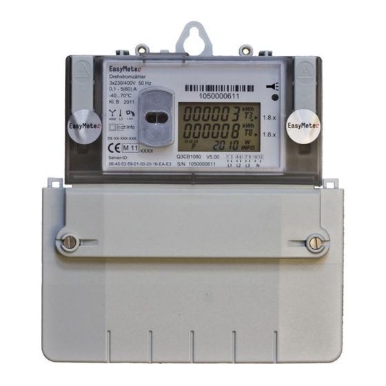 easyMeter Q3C Betriebsanleitung