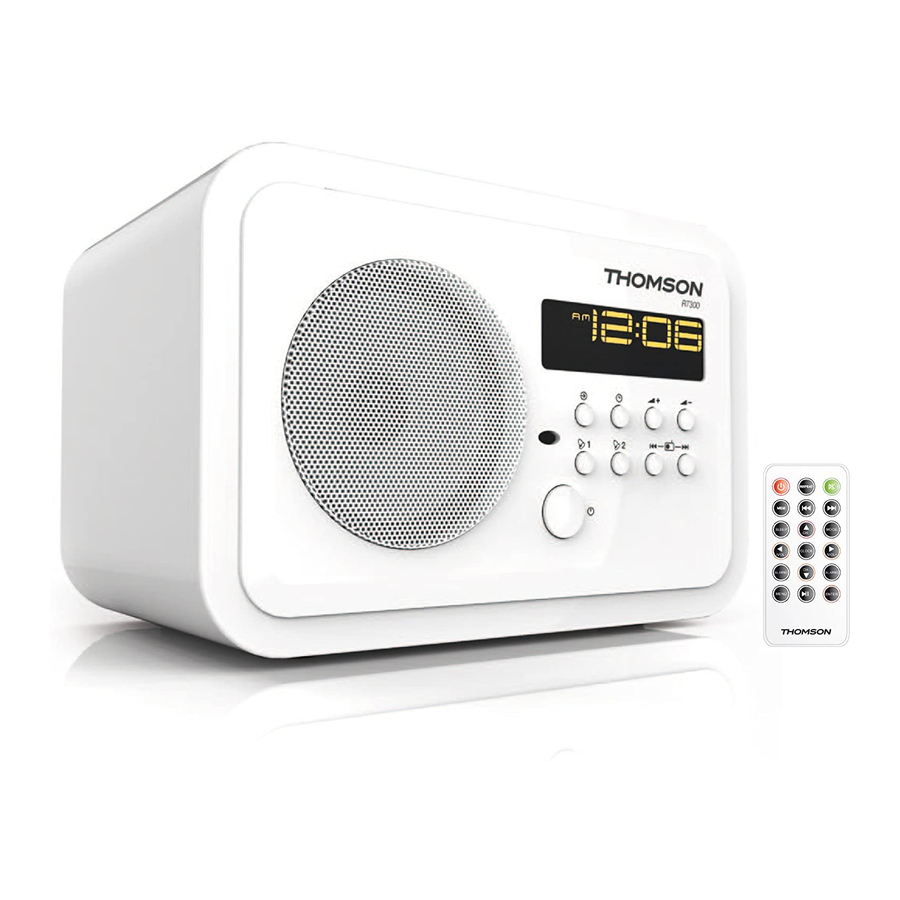 THOMSON RT300 Bedienungsanleitung