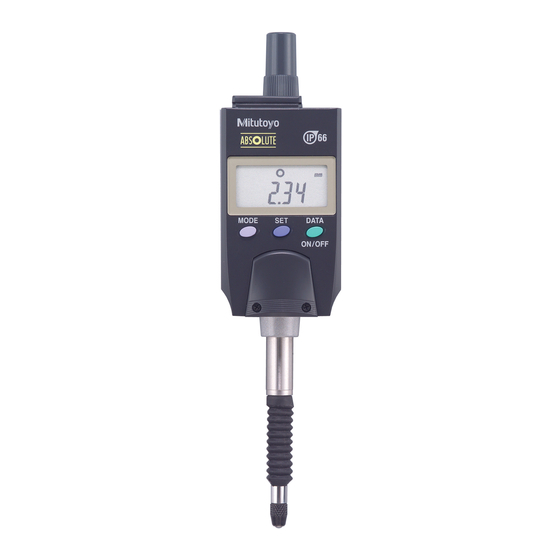 Mitutoyo 99MAH052D1 Bedienungsanleitung