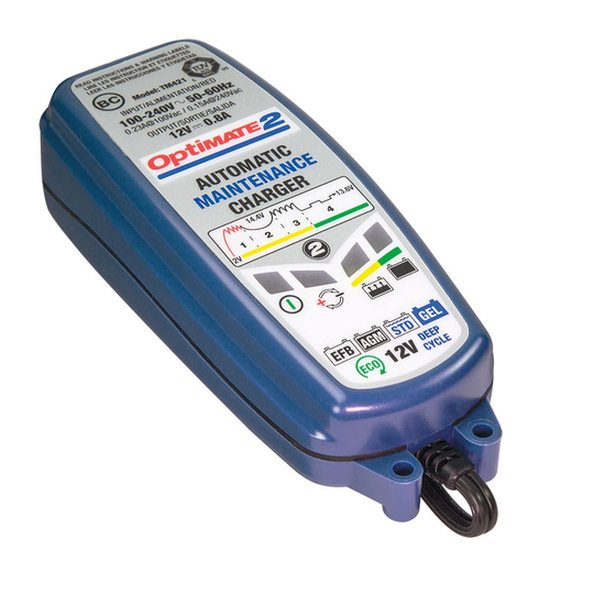 Tecmate Optimate 2 TM421 Anwendungsvorschriften