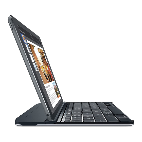 Logitech Ultrathin Kurzanleitung