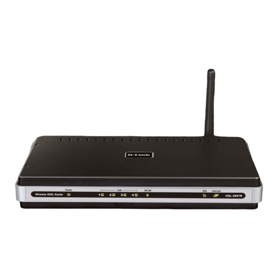 D-Link DSL-2641B Benutzerhandbuch