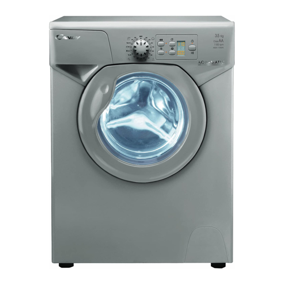 Candy AQUA 800DF Bedienungsanleitung