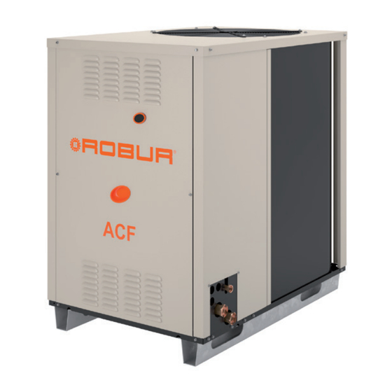 Robur GA Linie Serie ACF Handbuch Für Installation, Gebrauch Und Wartung