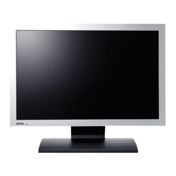BenQ FP92W a Benutzerhandbuch
