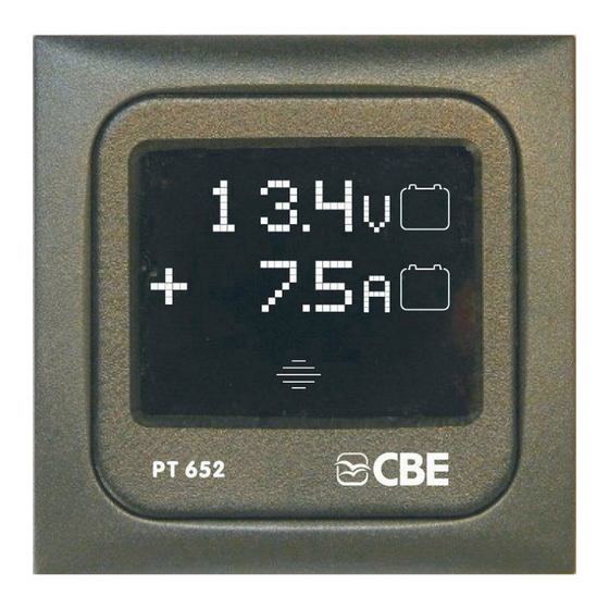 CBE PT652 Bedienungsanleitung
