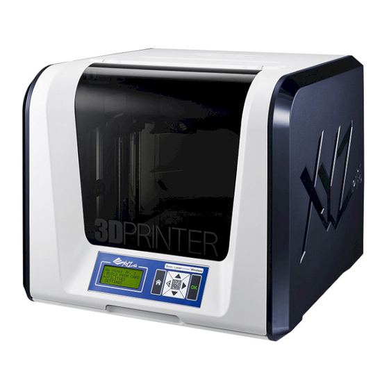 XYZ Printing da Vinci Jr. 1.0 3-in-1 Bedienungsanleitung