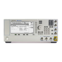 Agilent Technologies E8257D PSG Benutzerhandbuch