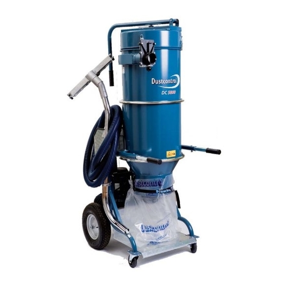 Dustcontrol DC 5800c 9.2 kW P Betriebsanleitung