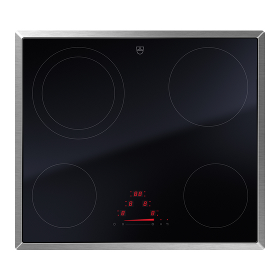 V-ZUG CookTop V4000 A604 Bedienungsanleitung