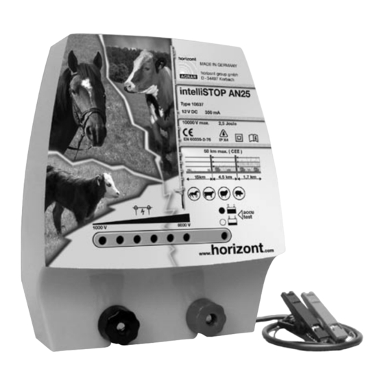 Horizont N420 Betriebsanweisung