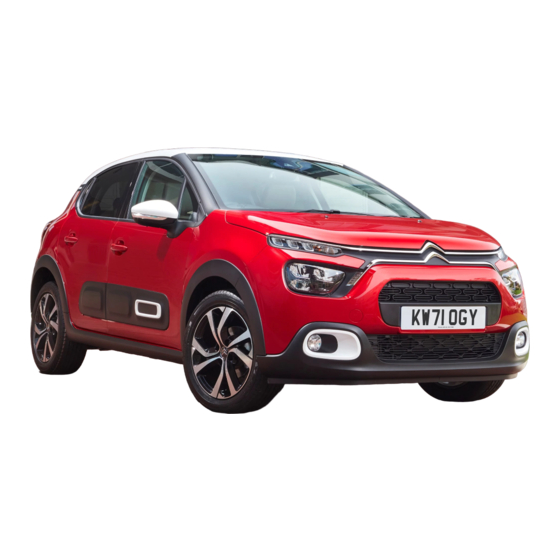CITROËN C3 2022 Bedienungsanleitung