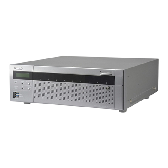 Panasonic WJ-NX400K Bedienungsanleitung