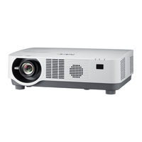 NEC P502HL Bedienungsanleitung