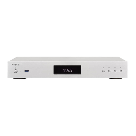Melco N1A/2 Schnellstartanleitung