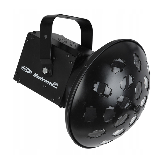 SHOWTEC Small Mushroom LED Q6 Handbücher