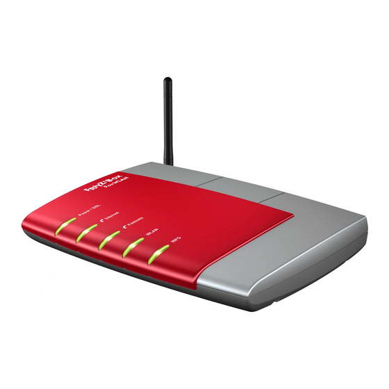 Fritz! Box Fon WLAN 7170 Installationsanleitung