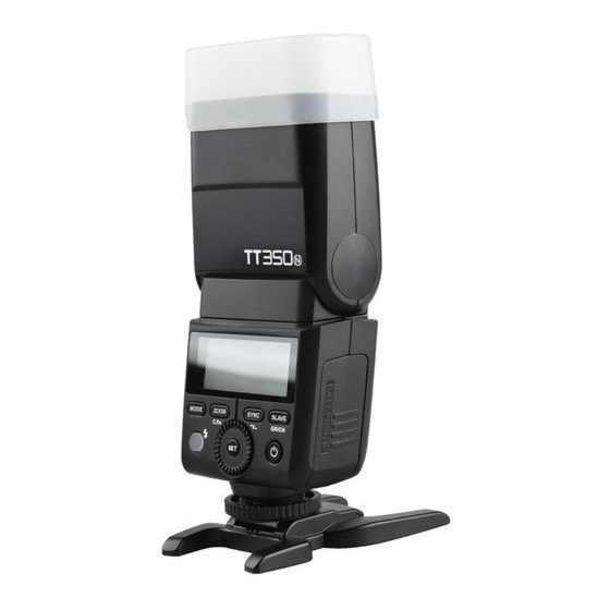 Godox TT350S T hinklite TTL Handbücher