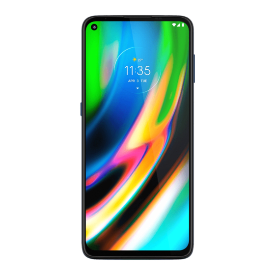 Motorola moto g9 plus Anleitung