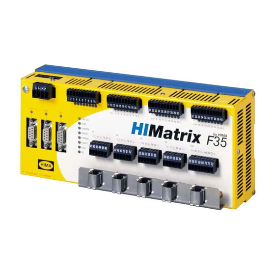 HIMA HIMatrix Bedienungsanleitung