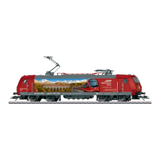 Märklin Ge 4/4 III 644 Bedienungsanleitung