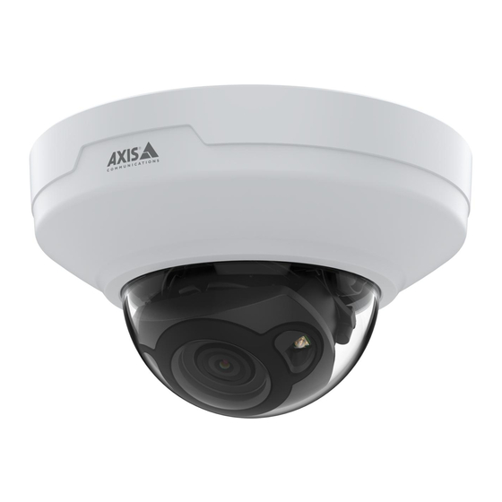Axis Communications M4215-LV Benutzerhandbuch