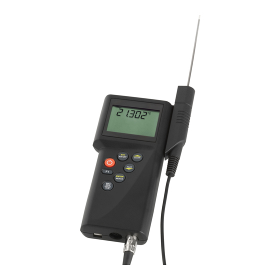 Dostmann Electronic P795 Handbücher