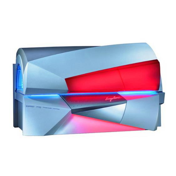 ergoline Esprit 770 Bedienungsanleitung