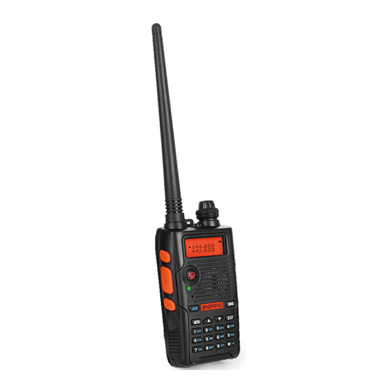 Baofeng UV-5R EX Bedienungsanleitung
