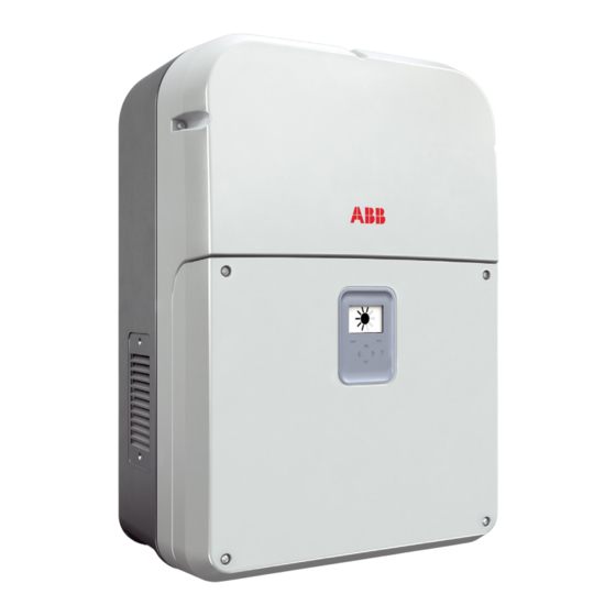 ABB PRO-33.0-TL-OUTD Kurzanleitung