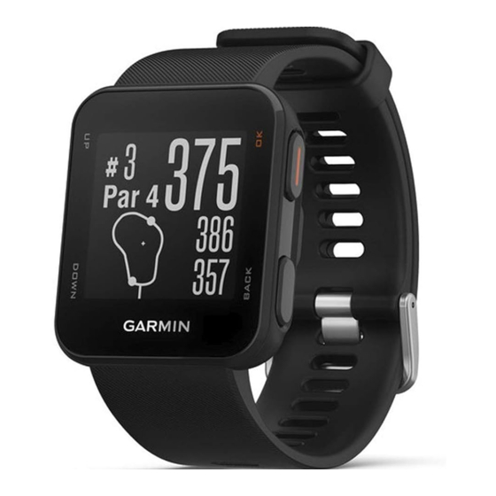 Garmin Approach S10 Benutzerhandbuch