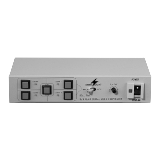Monacor Security TVSP-44 Bedienungsanleitung