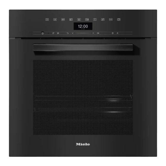 Miele DGC 7460 HC Pro Gebrauchs- Und Montageanweisung