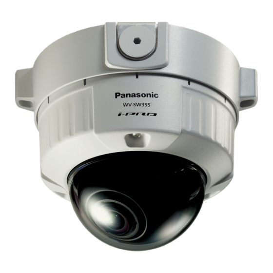 Panasonic WV-SW352 Bedienungsanleitung