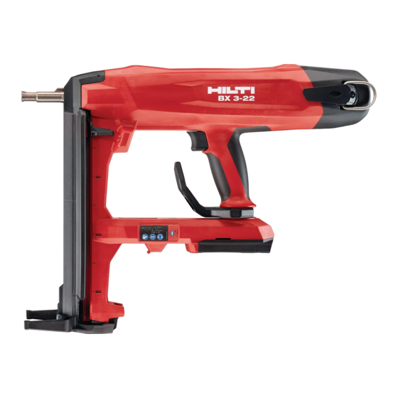 Hilti NURON BX 3-22 Handbücher