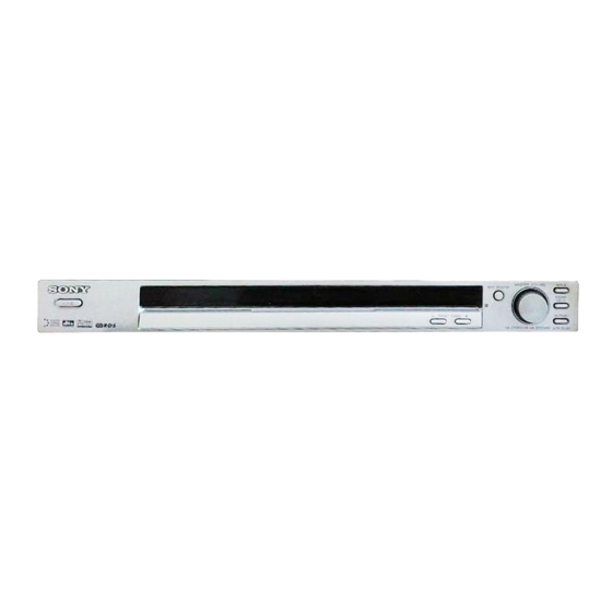 Sony STR-SL50 Bedienungsanleitung