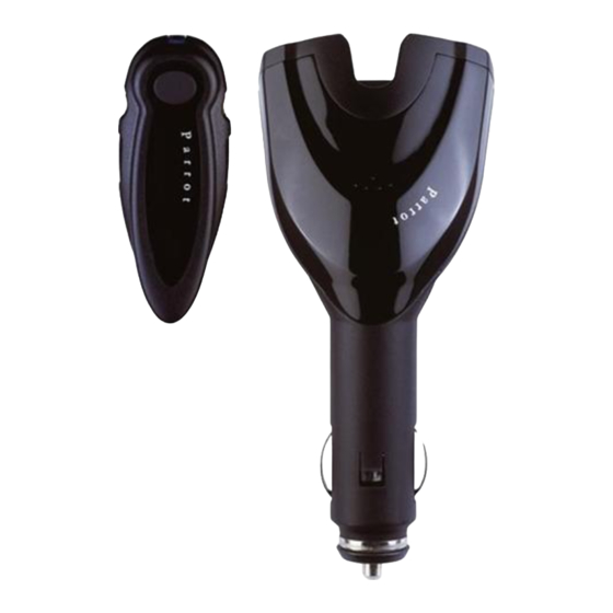 Parrot DRIVER HEADSET Bedienungsanleitung