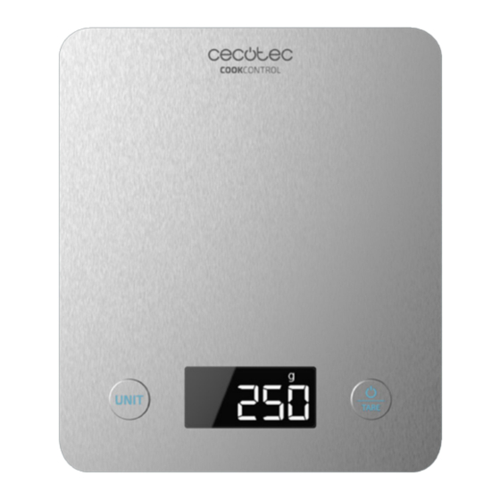cecotec CookControl 10000 Connected Bedienungsanleitung