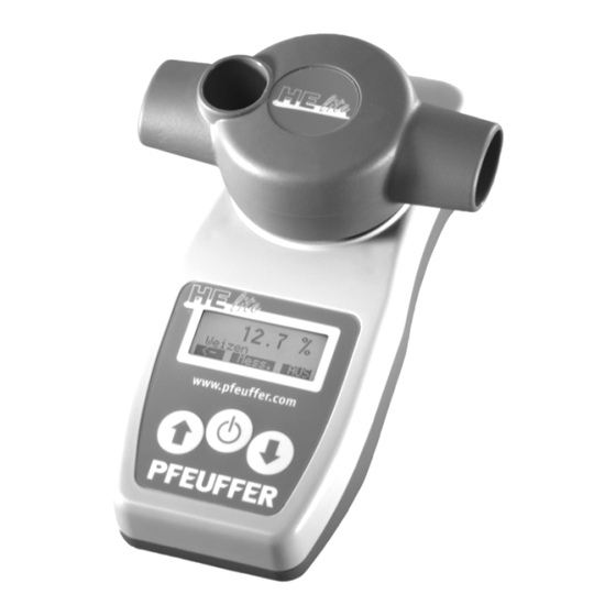 Pfeuffer HE lite Betriebsanleitung