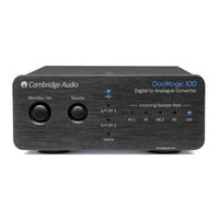 Cambridge Audio DacMagic 100 Bedienungsanleitung