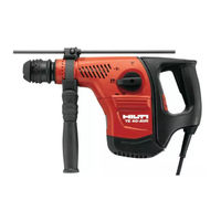 Hilti TE 40-AVR Bedienungsanleitung