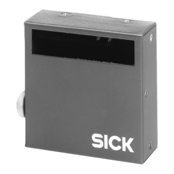 SICK CLP 100 Betriebsanleitung