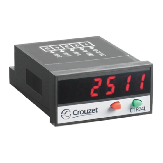 Crouzet CTR24L Bedienungsanleitung