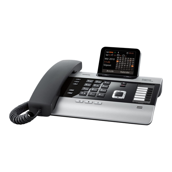 Gigaset DX600A ISDN Handbuch