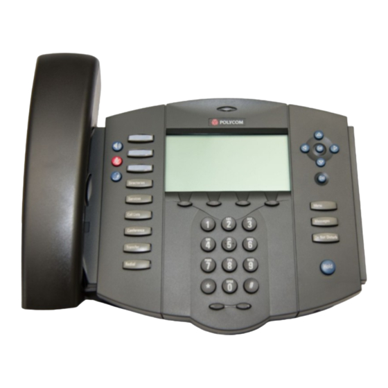 Polycom Sound Point IP 500 SIP Handbücher